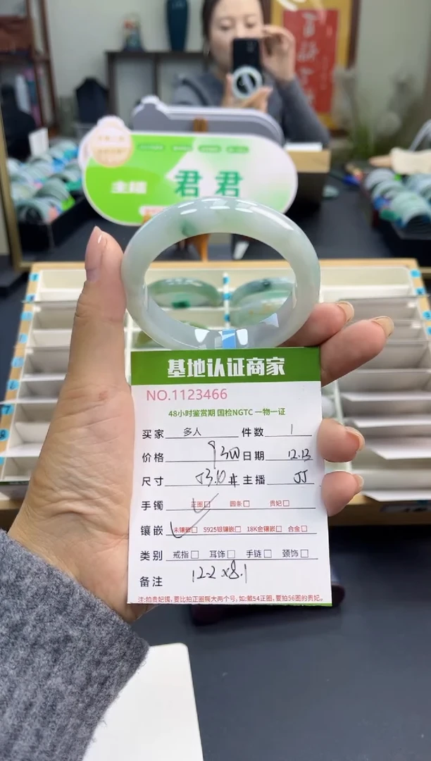 未镶嵌手镯翡翠多人