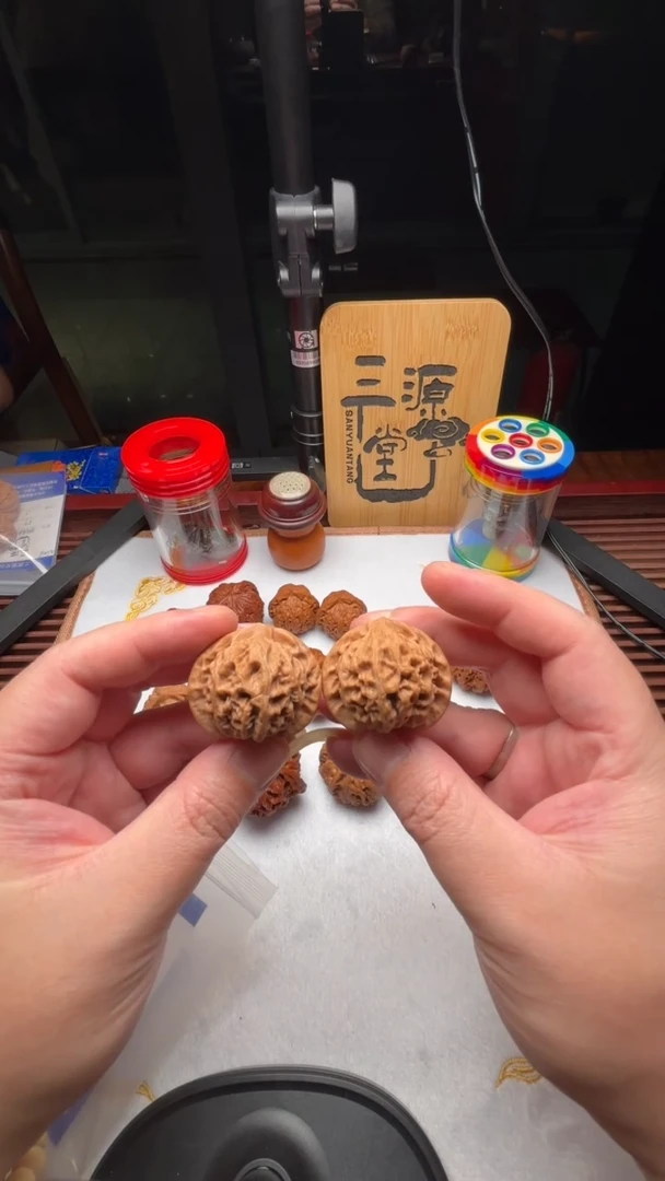 把件文玩核桃004宫灯39-全品无修