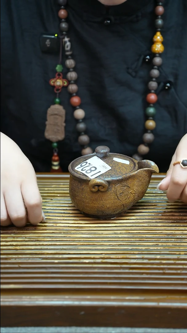 万古烧粗陶手工茶具