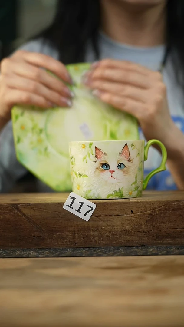 设计师手作款 手绘油画风卡通系列 十七