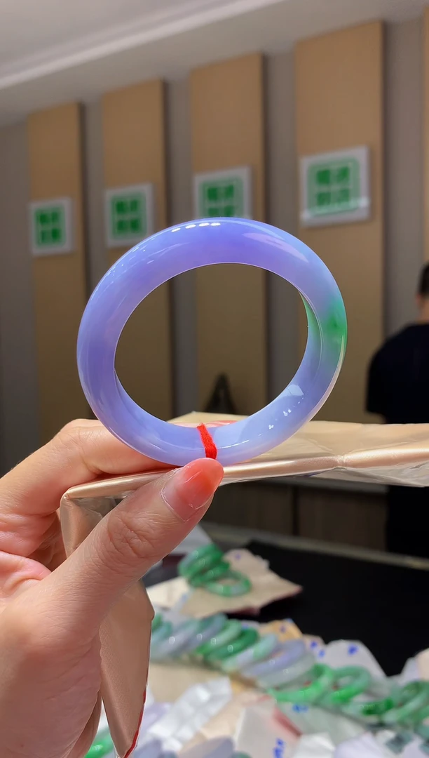 未镶嵌手镯翡翠-Q23 圈口53.3 全款13.8万 定金2万