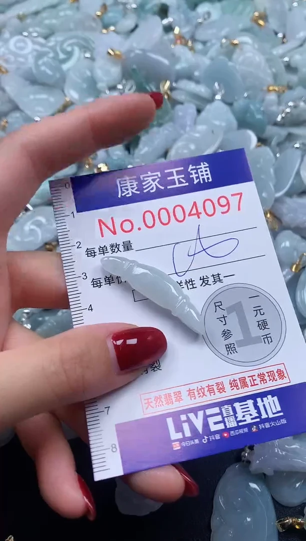 颈饰未镶嵌翡翠4097