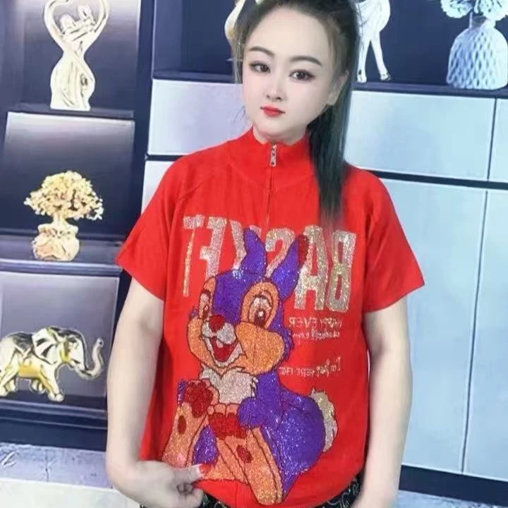 3【美丽姐】欧货重工烫钻女装