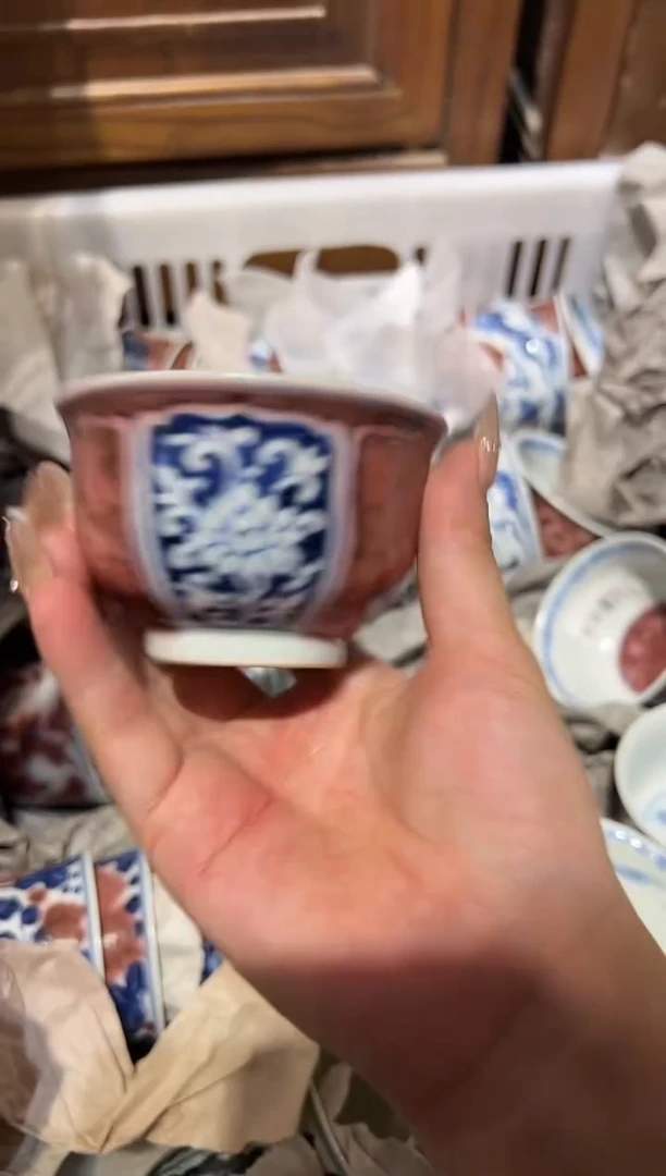 瓷片景德镇瓷器茶器茶杯