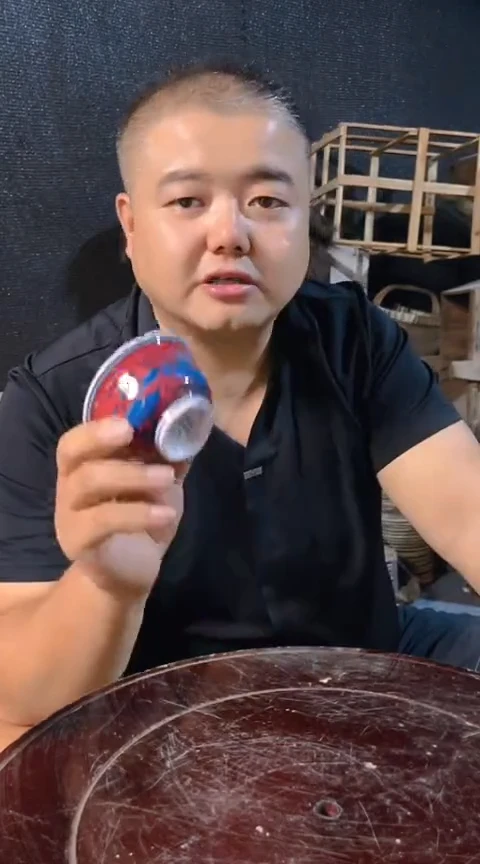 摆件景德镇陶瓷青花摆件36