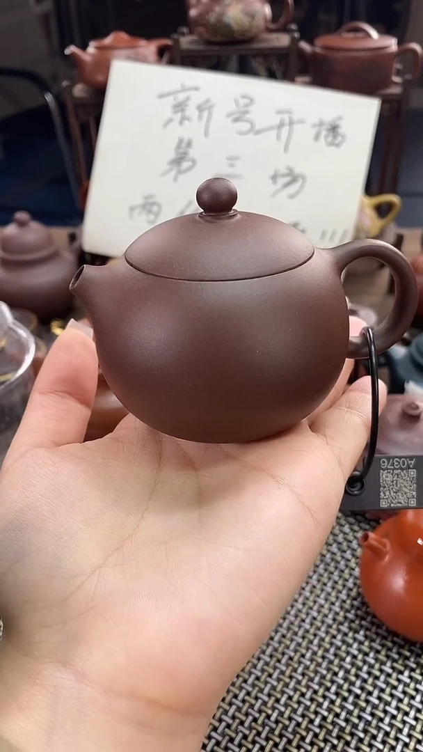 茶壶紫砂紫泥西施