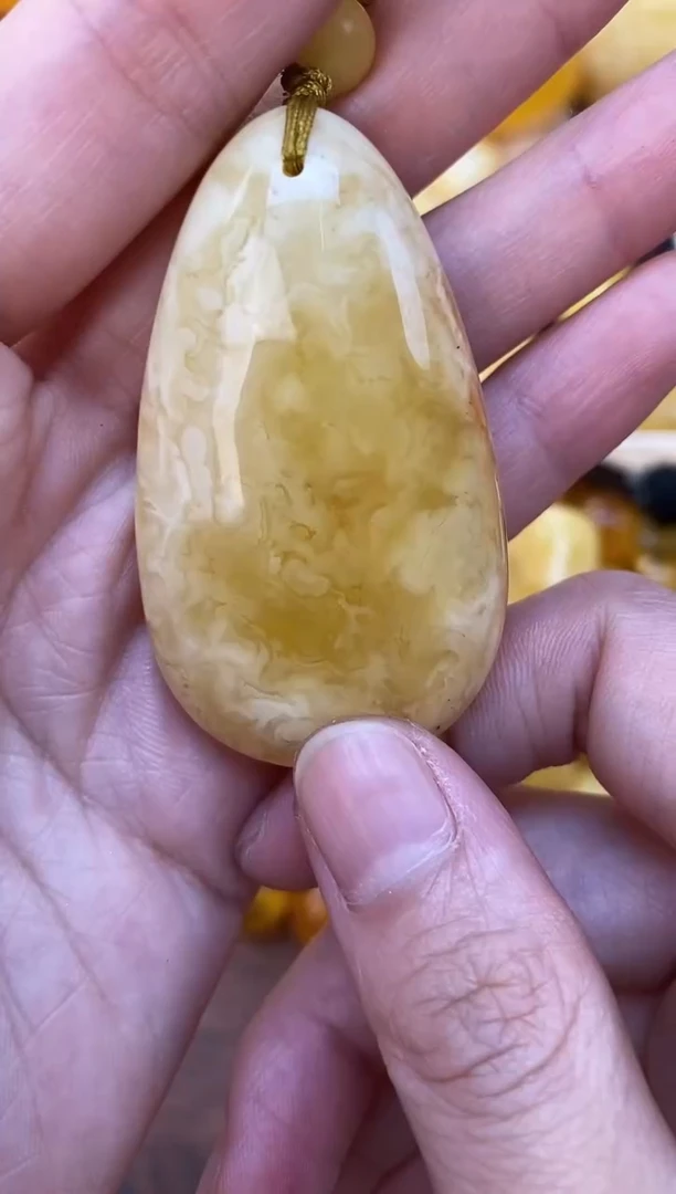 裸石琥珀未镶嵌天然琥珀蜜蜡