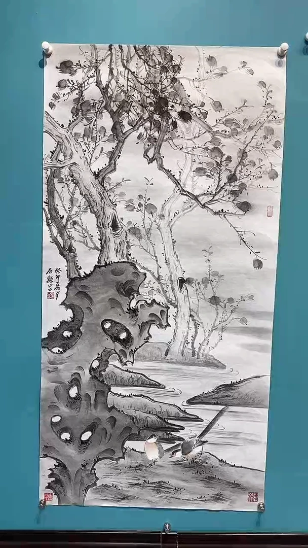 国画国画画都展厅国画作品B15