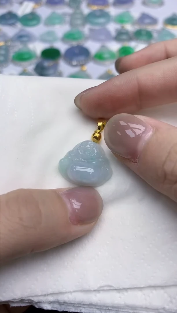 【闪购商品】翡翠颈饰未镶嵌天然翡翠A货