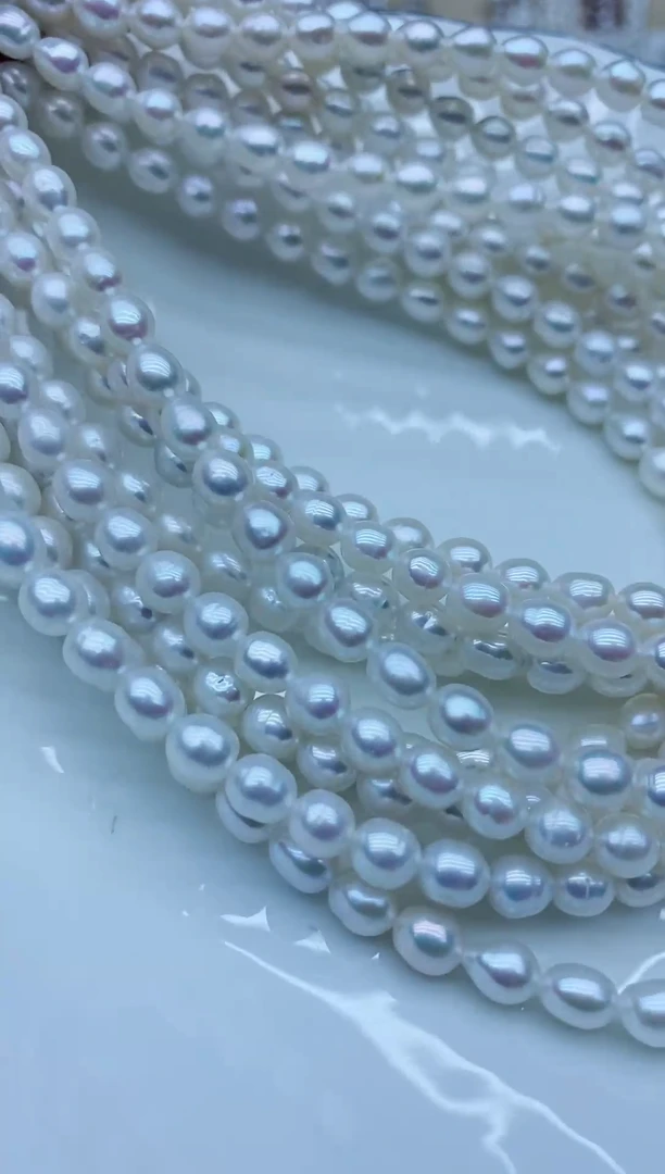 项链未镶嵌淡水珍珠项链多样性发其一