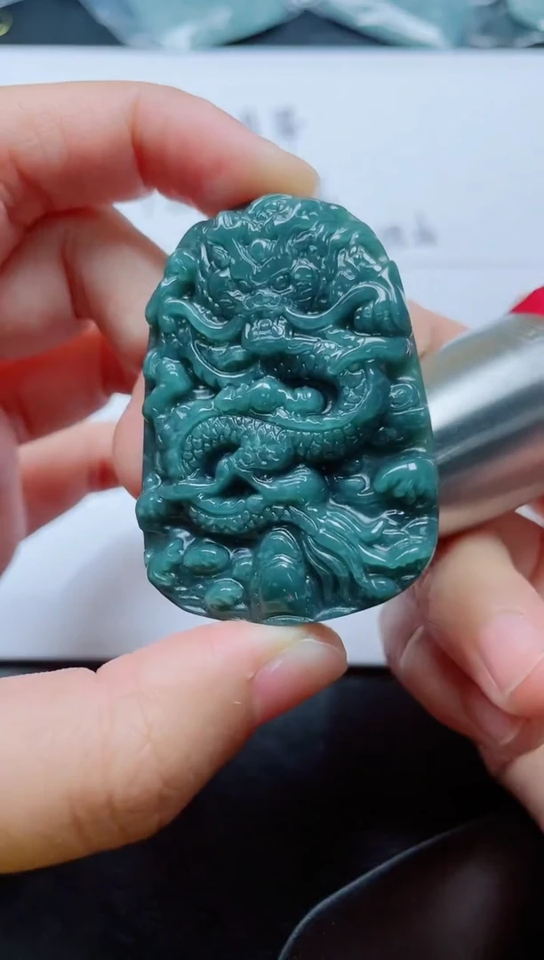 颈饰未镶嵌翡翠多样性发货随机发货-龙牌68