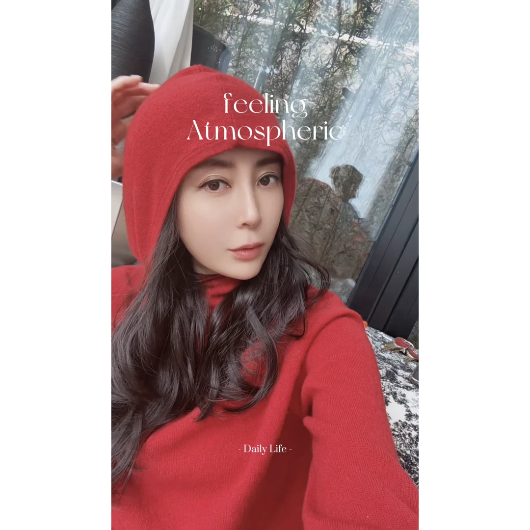 VV&AA  秋冬新款时尚气质休闲百搭中长款帽服 YS2932