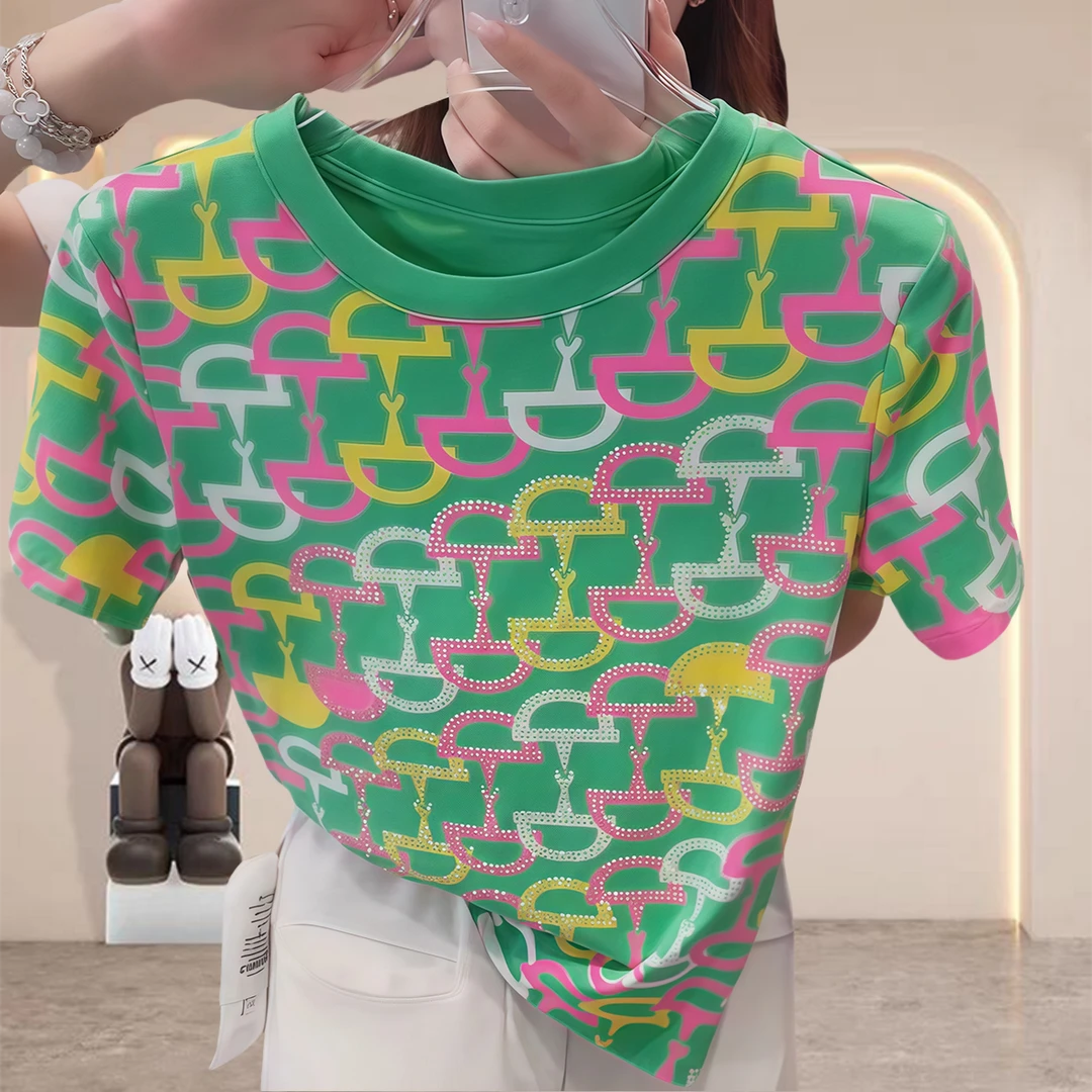 纯欲慵懒风女装设计感夏季高级感漂亮减龄休闲显瘦短袖女新款上衣