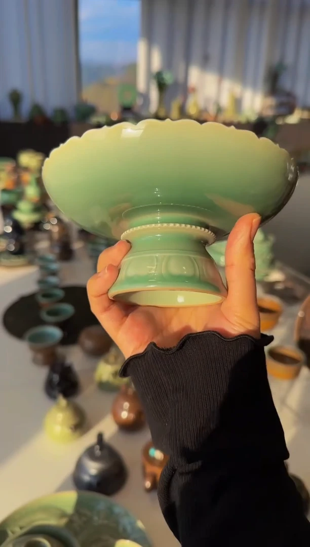 全手工梅子青香插