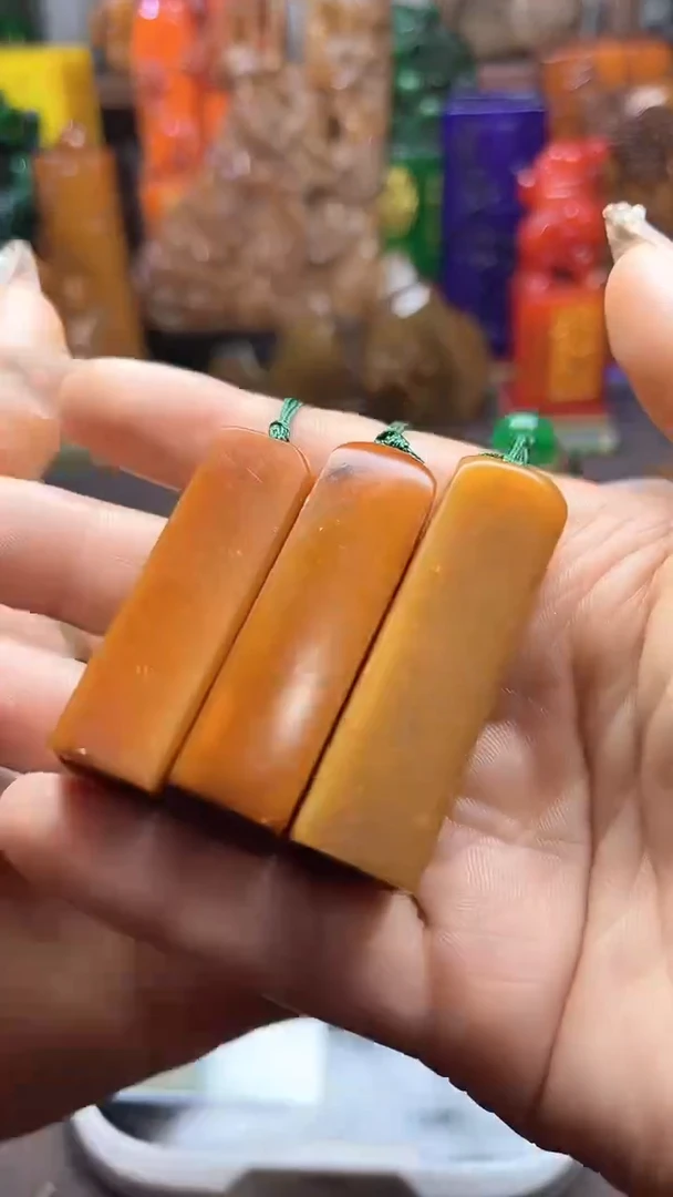寿山石印石纯天然石料