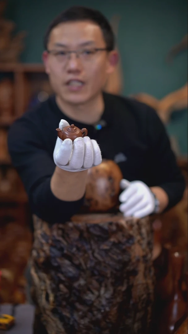 【闪购商品】枣木雷击枣木把把壶