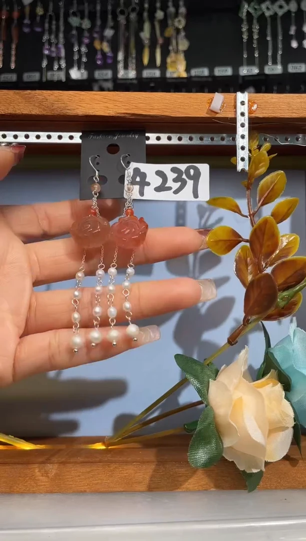 【闪购商品】紫晶耳饰银S925镶嵌喜欢拍