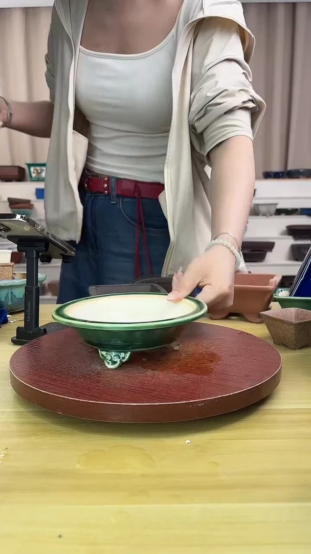 紫砂花盆紫砂花盆微瑕