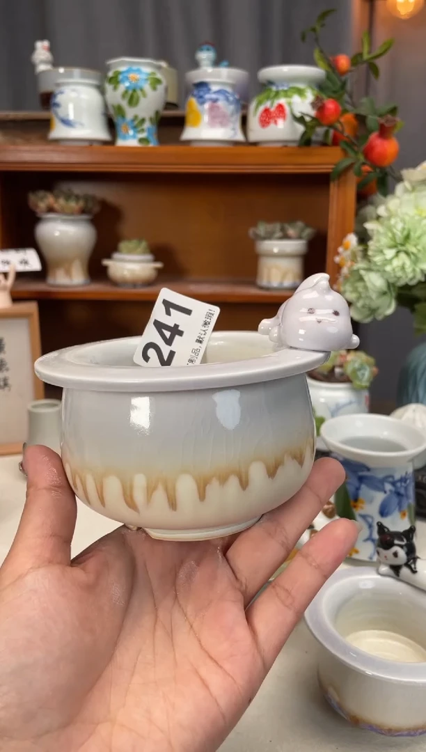 瓷片241知木小芳花盆编号