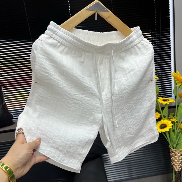 【现货速发】时尚百搭潮流简约夏季清凉透气男士休闲宽松纯色短裤