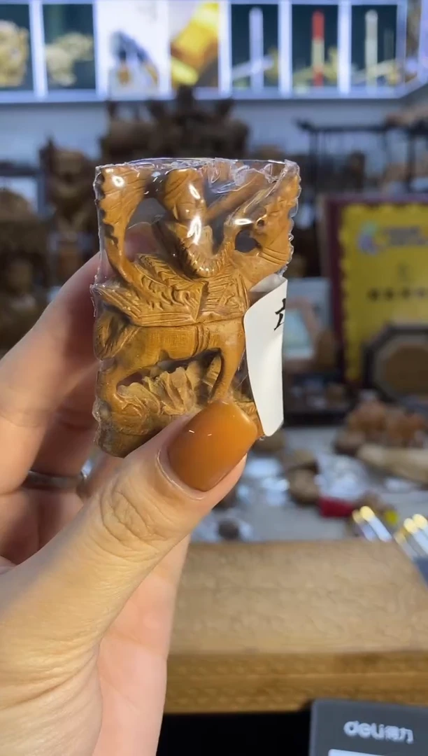 檀香木其他柠**萌工艺品骆驼 16克 6号仓41