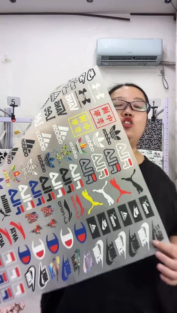 无纺布小蕊布艺白墨烫画001