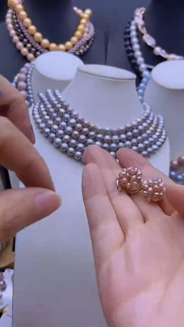 未镶嵌淡水珍珠原创设计1