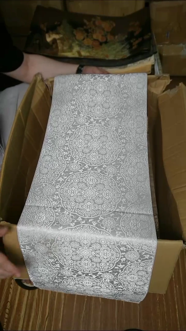 织绣织锦17宝象花。