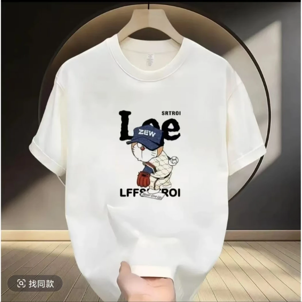 【一折粉丝福利】潮牌男女同款圆领百搭T恤