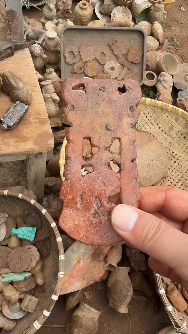 未镶嵌岫岩河磨玉（透闪石质玉）挂件小*岫岩河磨玉