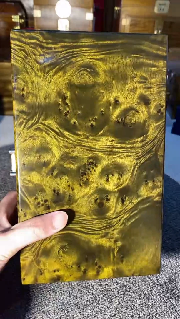 【闪购商品】金丝楠木艺阴沉首饰盒F16