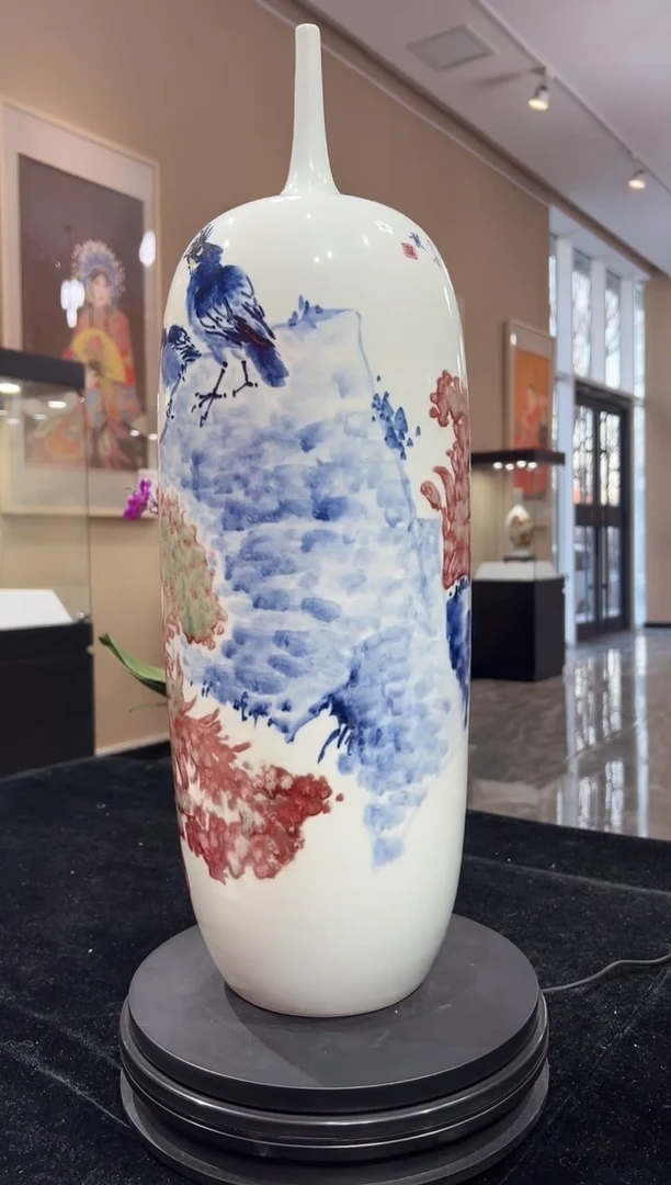 其他瓷崔景哲-瓷器-B大-鸿运当头