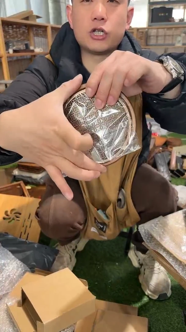 【闪购商品】瑕疵样品圆壶承胡桃木