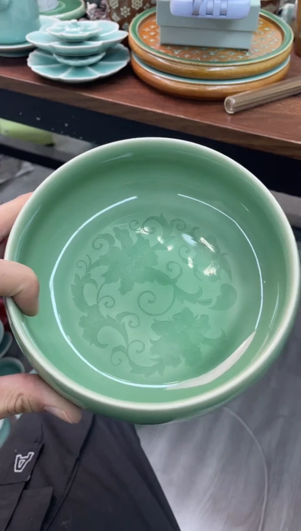 特价福利 微瑕 慧仙青瓷