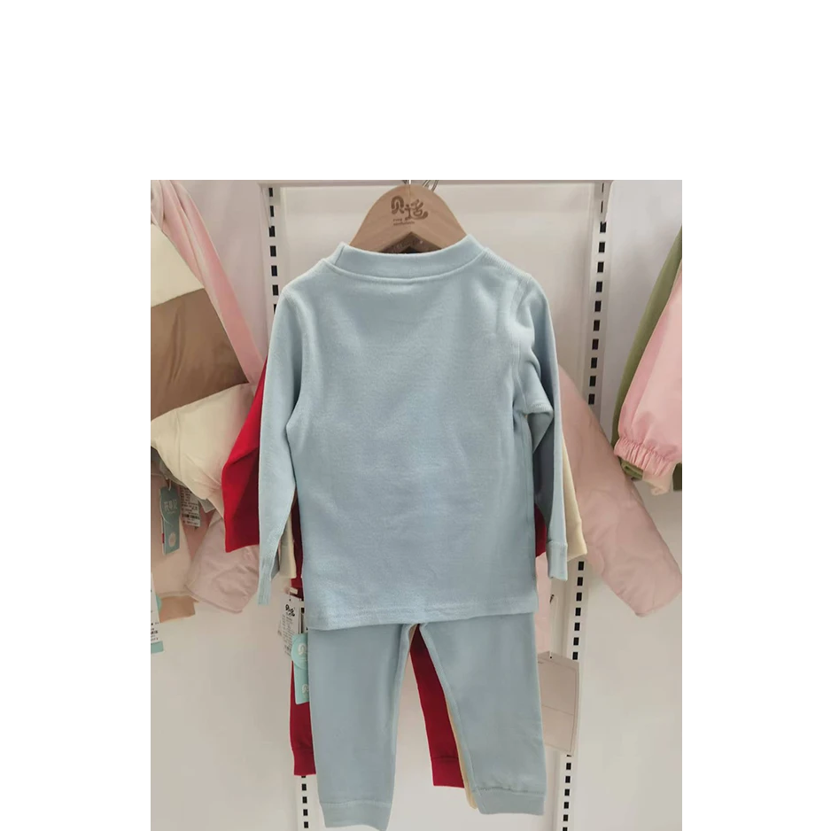 儿童两件套居家睡衣女中小童德绒套装B3772025