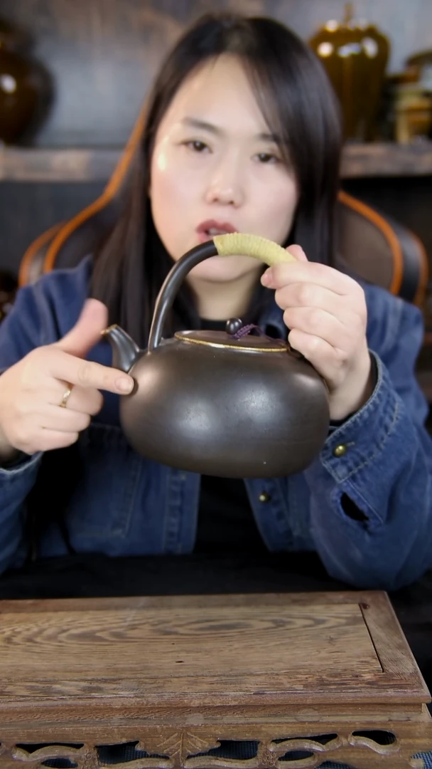 【闪购商品】蔚县手工粗陶作品茶器大壶