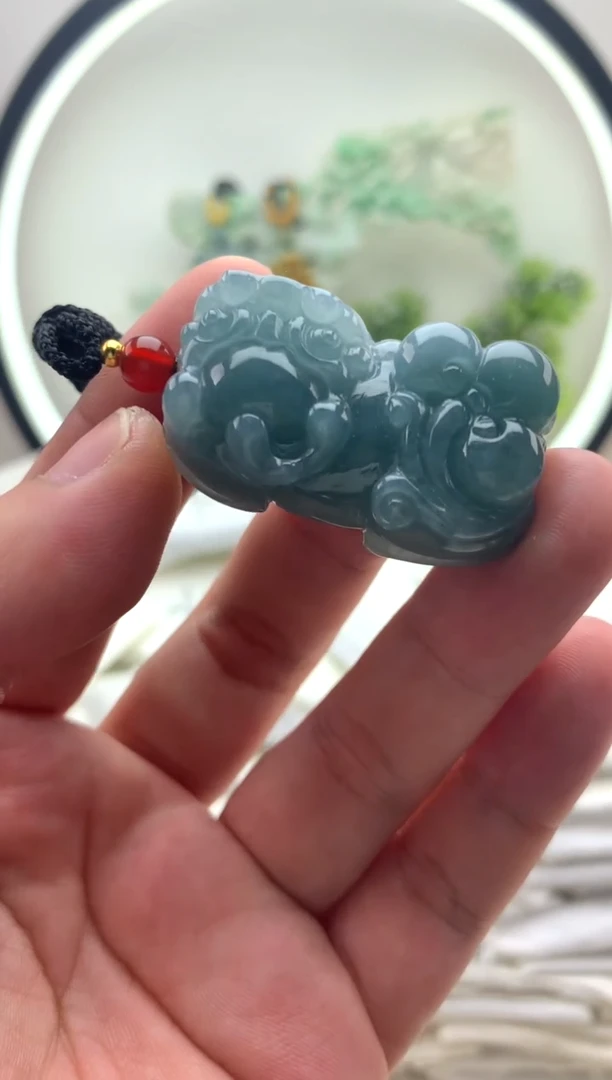 颈饰未镶嵌翡翠貔貅y