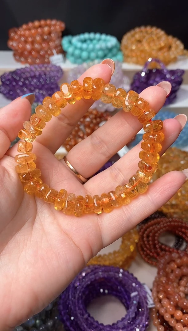 未镶嵌手串黄晶33.1