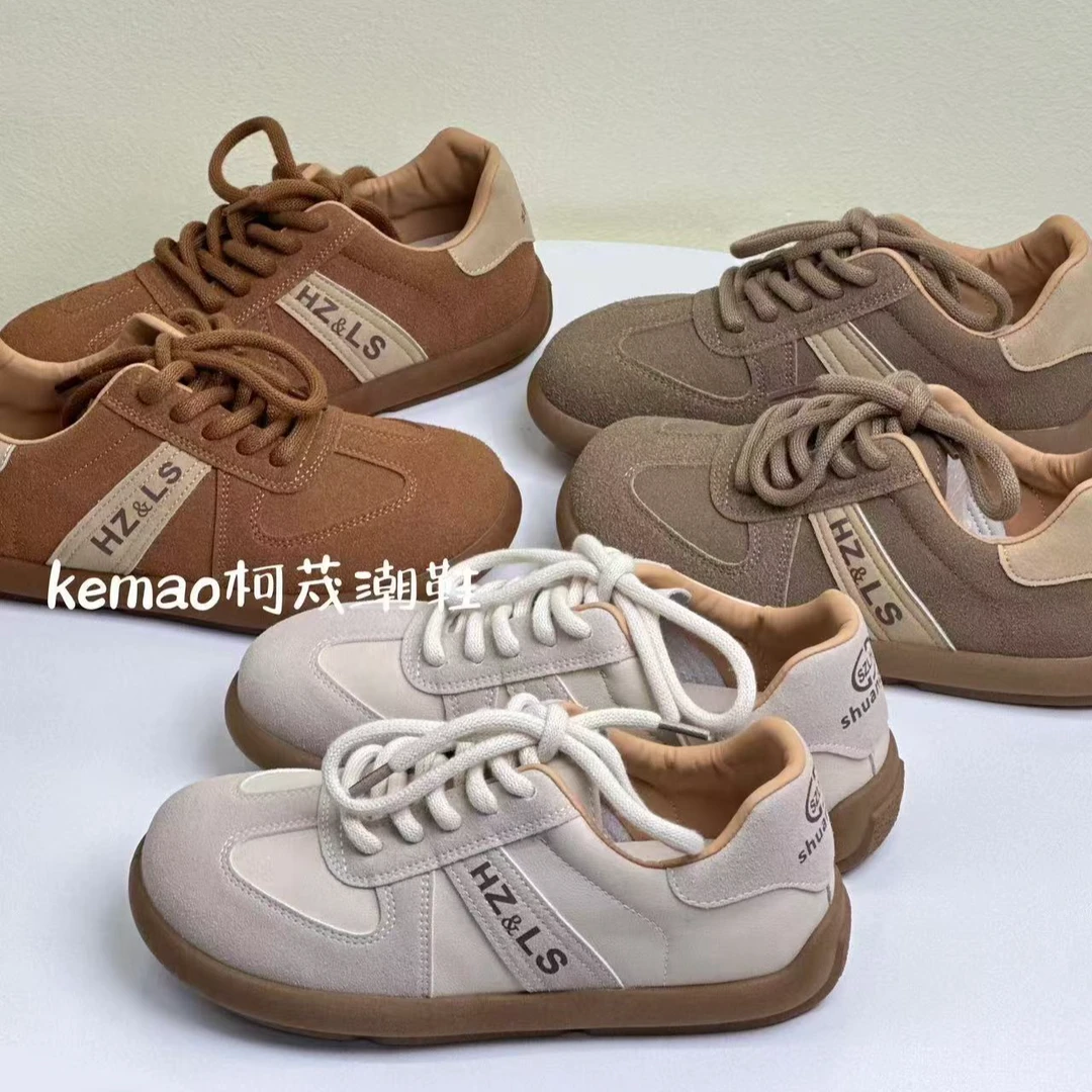 【高货！！勃肯鞋！上脚 穿起来真的好好看  】百搭厚底休闲复古德训鞋