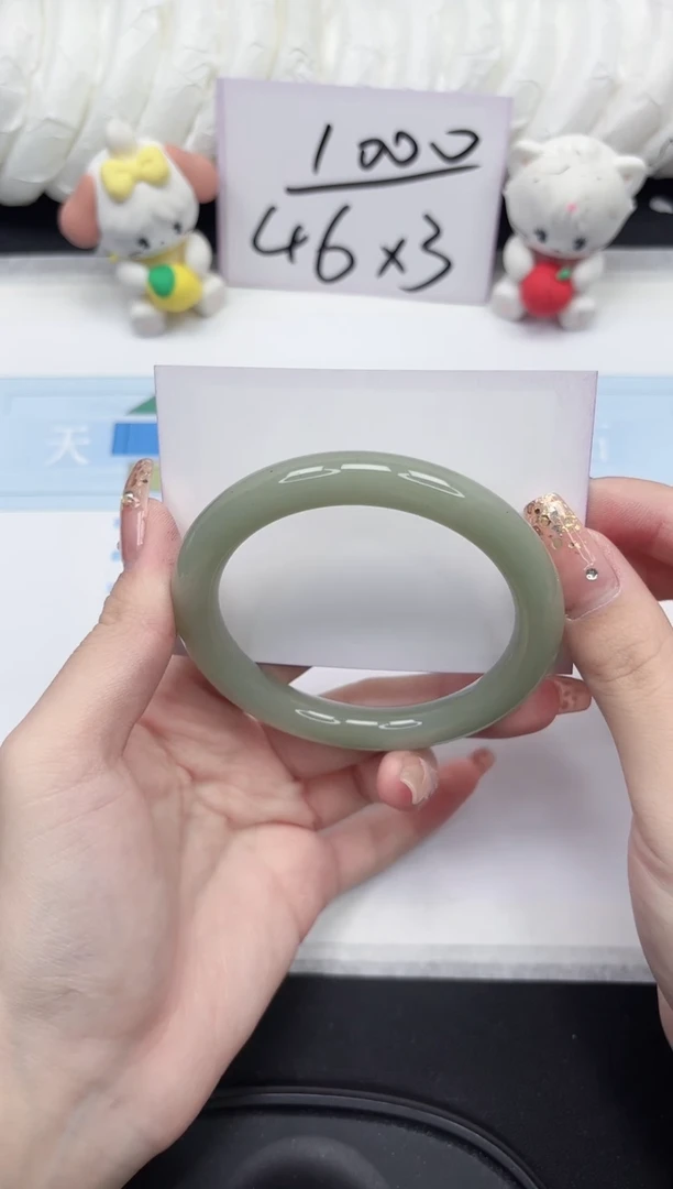 未镶嵌手镯石英质玉18-58