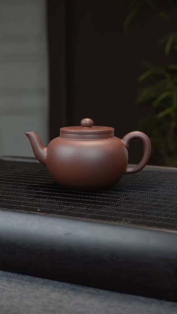 茶壶紫砂尾货 平盖莲子 190CC