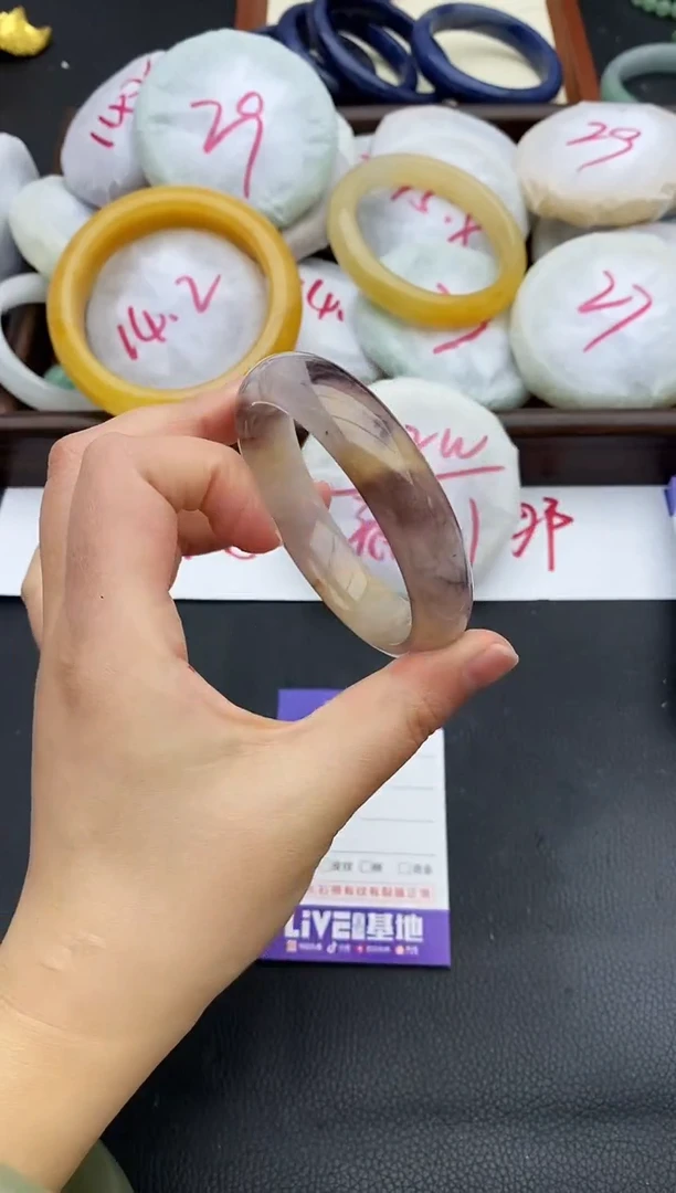 未镶嵌手镯石英质玉53+57/58