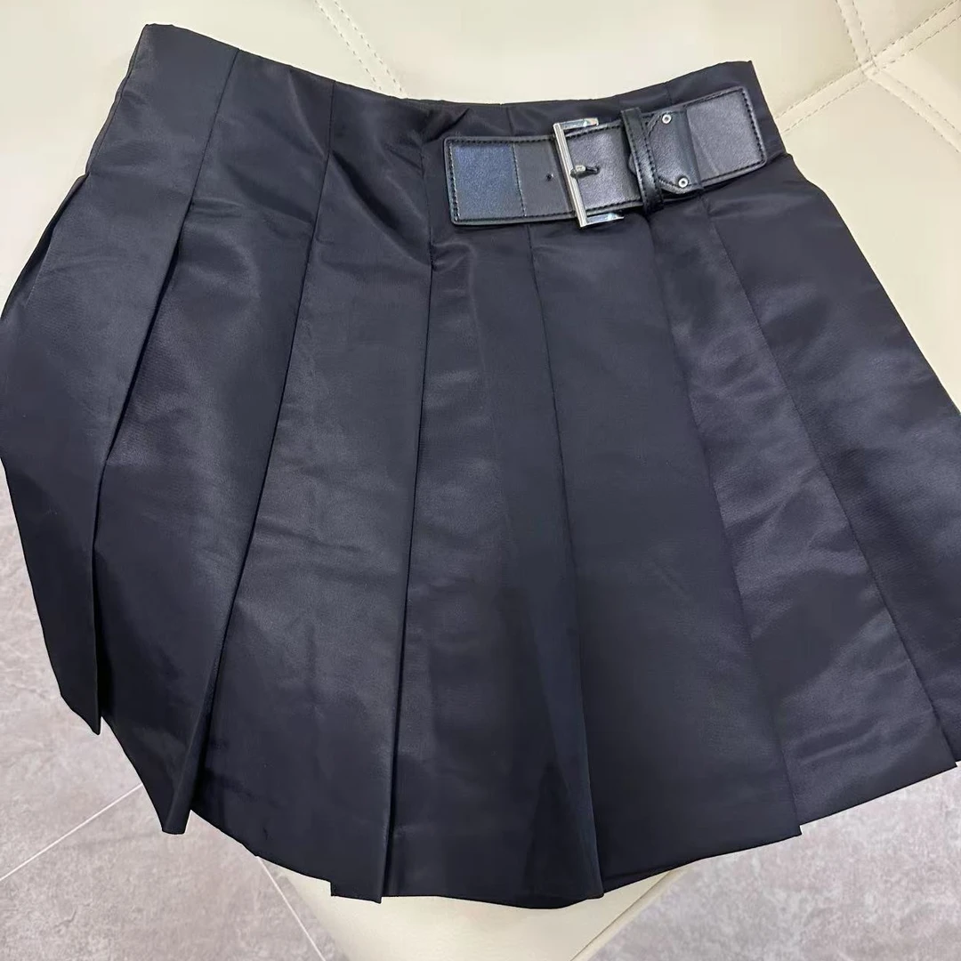 A175 A字百褶短裙休闲风女小P（靠谱哥）