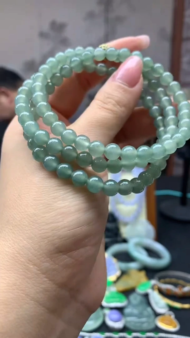 【闪购商品】翡翠手串未镶嵌30-天然翡翠