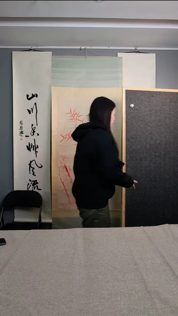 书法对联八尺作品