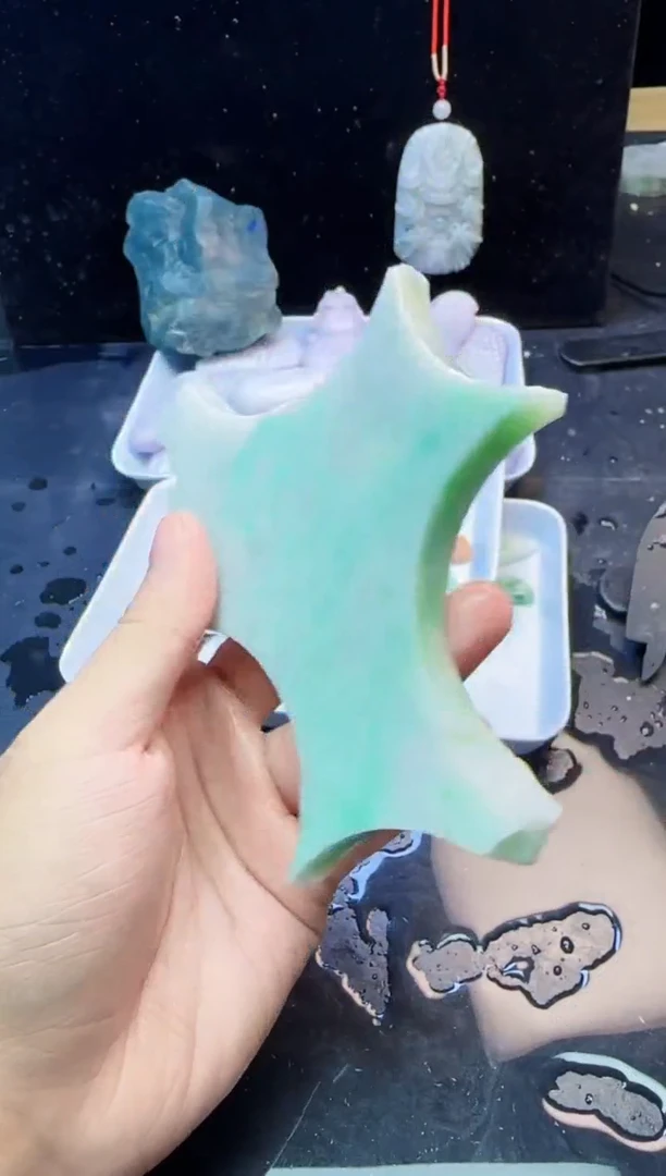 颈饰未镶嵌翡翠030天然A货翡翠