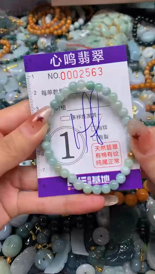 翡翠未镶嵌颈饰闪购002563