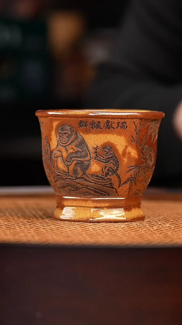 宜兴全手工紫砂杯