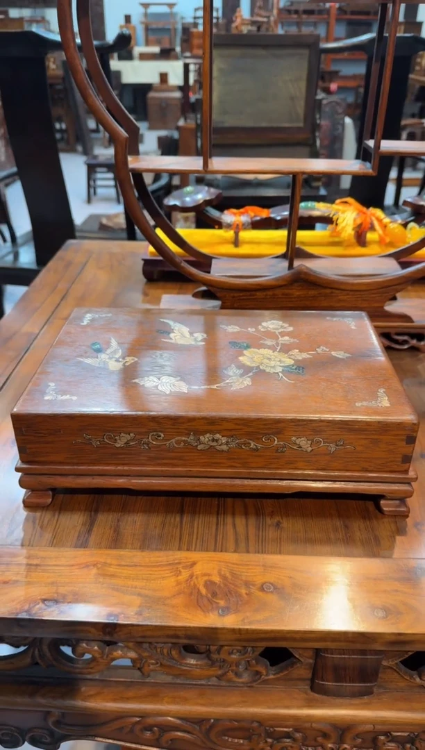 木花梨 捧盒 书盒