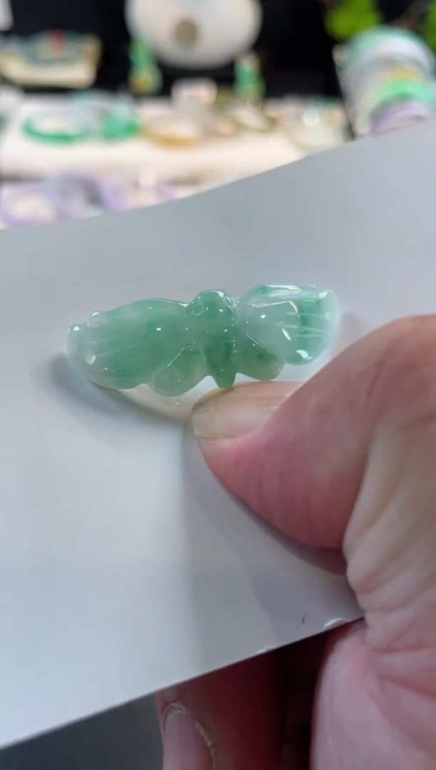 未镶嵌手镯翡翠78、有纹裂